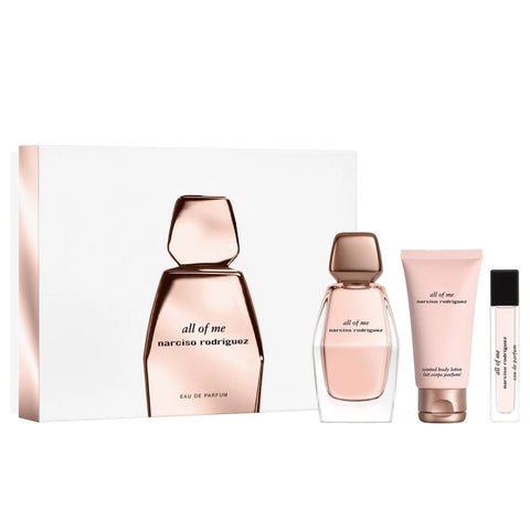 Narciso Rodriguez All Of Me EDP 90 ml + EDP 10 ml + лосион за тяло 50 ml – комплект – γνήσιο άρωμα