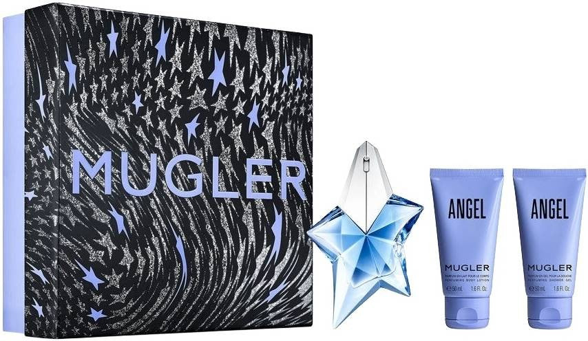 Mugler Angel EDP 25 ml + душ гел 50 ml + лосион за тяло 50 ml – комплект