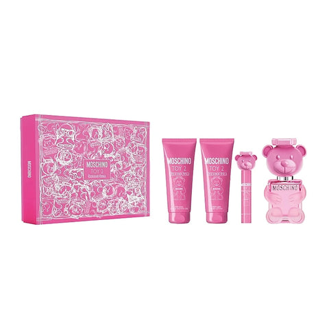 Moschino Toy 2 Bubble Gum EDT 100 ml + лосион за тяло 100 ml + душ гел 100 ml + EDT 10 ml – комплект – γνήσιο άρωμα