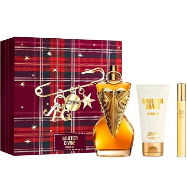 Jean Paul Gaultier Divine Le Parfum EDP 100 ml + лосион за тяло 75 ml + EDP 10 ml – комплект
