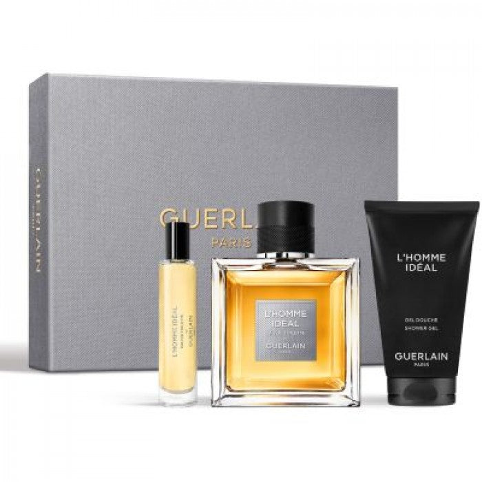 Guerlain L`Homme Ideal EDT 100 ml + EDT 10 ml + душ гел 75 ml – комплект