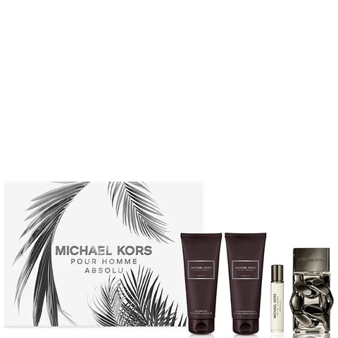 Michael Kors Pour Homme Absolu EDP 100 ml + душ гел 100 ml + балсам за след бръснене 100 ml + EDP 10 ml – комплект – оригинален парфюм