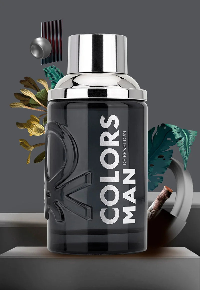 Benetton Colors Man Black EDT
