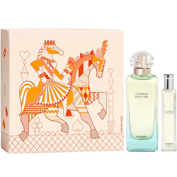 Hermes Un Jardin Sur Le Nil EDT 100 ml + EDT 15 ml + парфюмен сапун 40 г – комплект