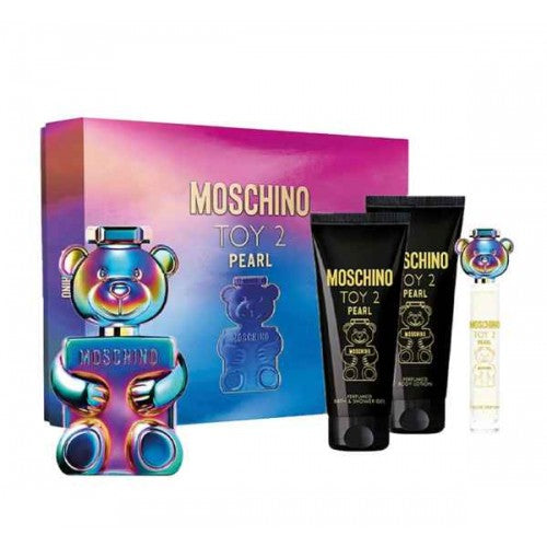 Moschino Toy 2 Pearl EDP 100 ml + лосион за тяло 100 ml + душ гел 100 ml + EDP 10 ml – комплект