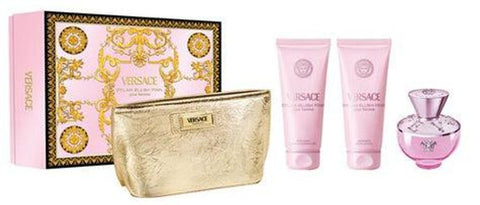 Versace Dylan Blush Pink EDP 100 ml + душ гел 100 ml + лосион за тяло 100 ml + несесер – комплект – γνήσιο άρωμα