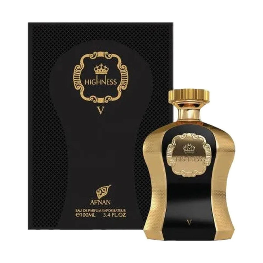 Afnan Highness V Black, apă de parfum pentru femei – produs original – fotografia 2