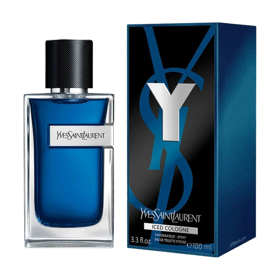 Yves Saint Laurent Y Iced Cologne, apă de toaletă pentru bărbați – produs original – fotografia 2