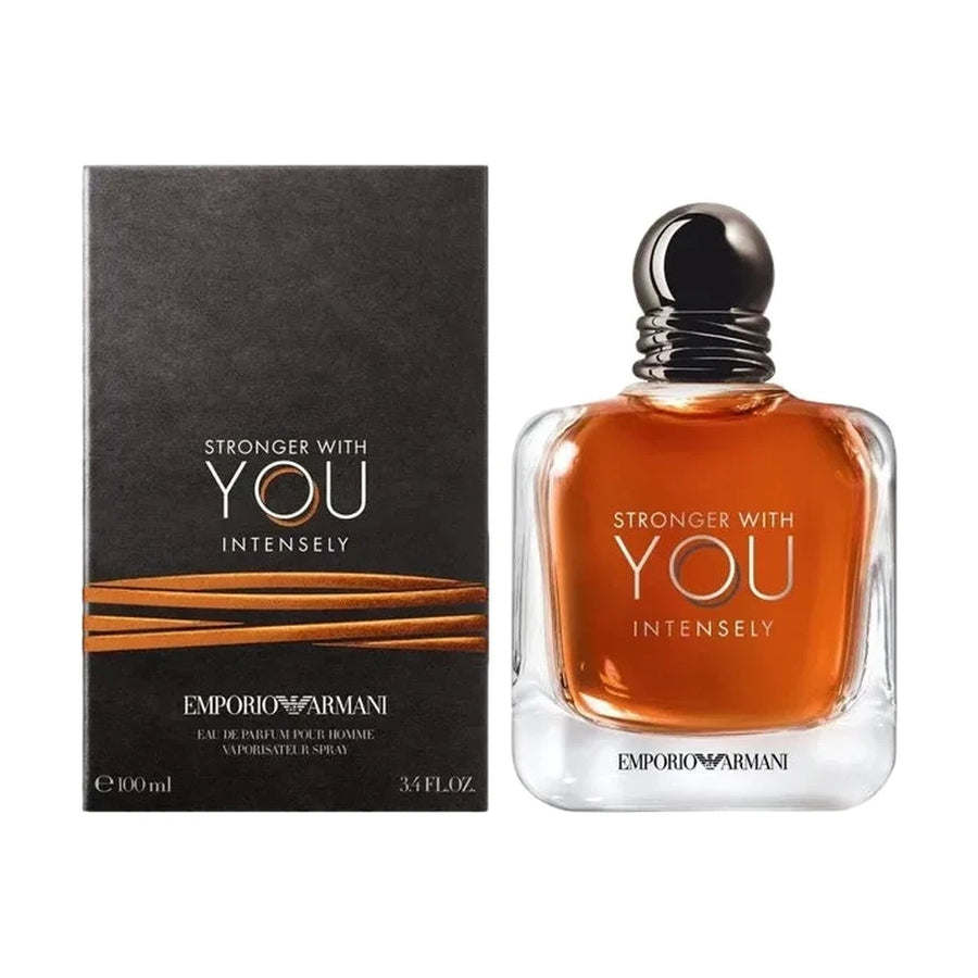 Armani Stronger With You Intensely, apă de parfum pentru bărbați – produs original – fotografia 2