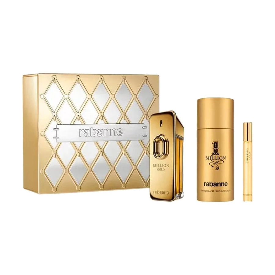 Paco Rabanne Million Gold Intense, σετ δώρου για άνδρες – γνήσιο προϊόν