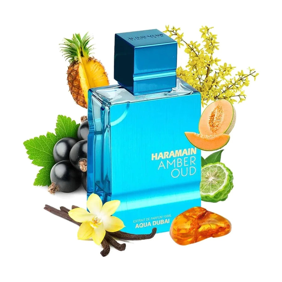 Al Haramain Amber Oud Aqua Dubai – apă de parfum unisex – fotografia 3