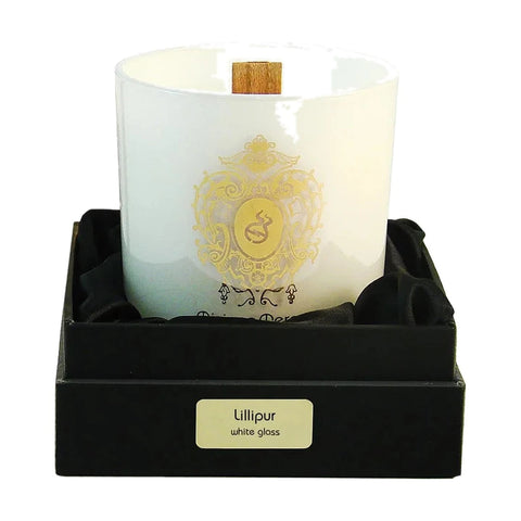 Tiziana Terenzi Lillipur White Glass Candle – γνήσιο άρωμα