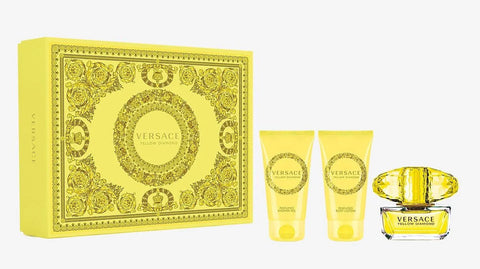 Versace Yellow Diamond EDT 50 ml + душ гел 50 ml + лосион за тяло 50 ml – комплект – оригинален парфюм